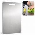 Tabla para picar en acero inoxidable